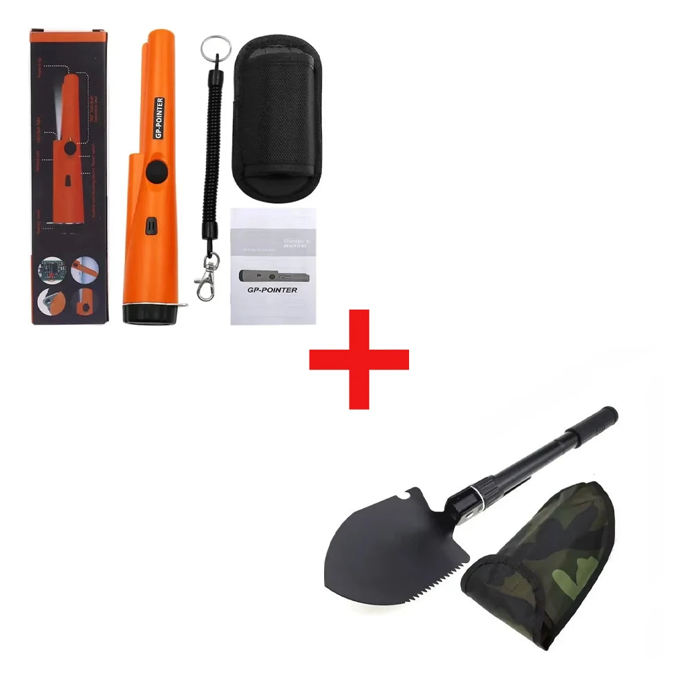 New High Quality Handheld Metal Detector GP-pointer Waterproof Positioning Rod Detecting With Bracelet LED Lights
