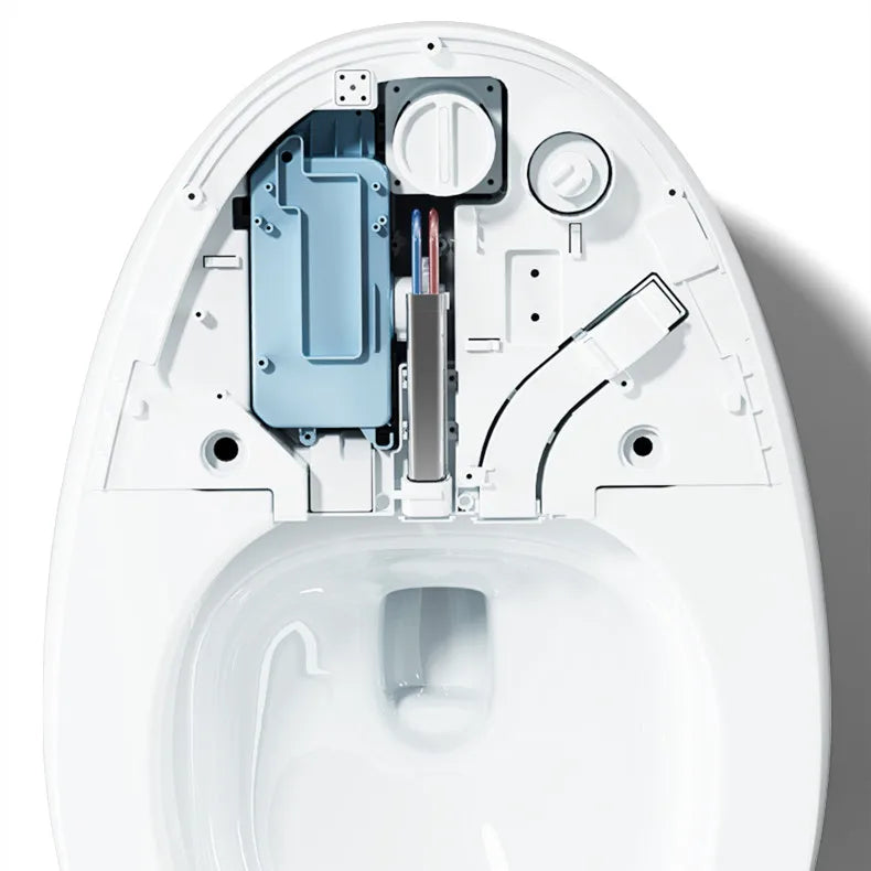 Bathroom Floor Mounted P-trap Electronic Automatic Bidet Toilet AI Voice Control Toilet Bowl WC Intelligent Smart Toilet
