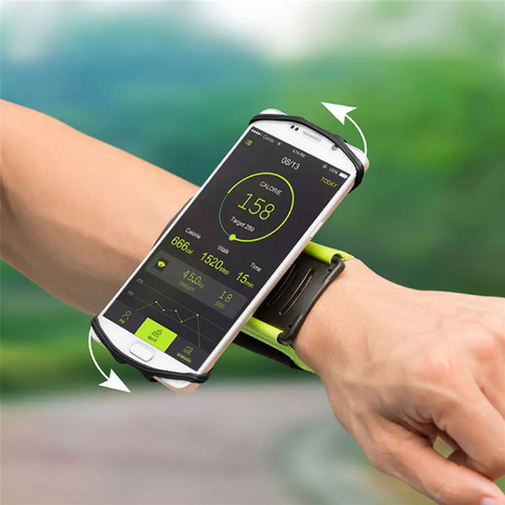 Universal Outdoor Sports Phone Holder Armband Wrist Case for Samsung Gym Running Phone Bag Arm Band Case for iPhone XS Max