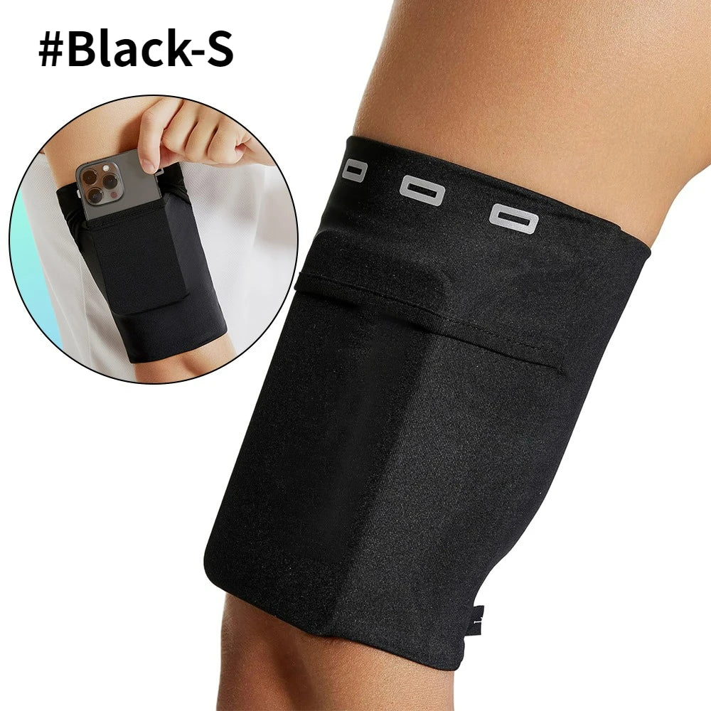 Adjustable Sports Arm Strap - iPhone/Android Phone Holder for Running, Gym - Breathable & Sweatproof