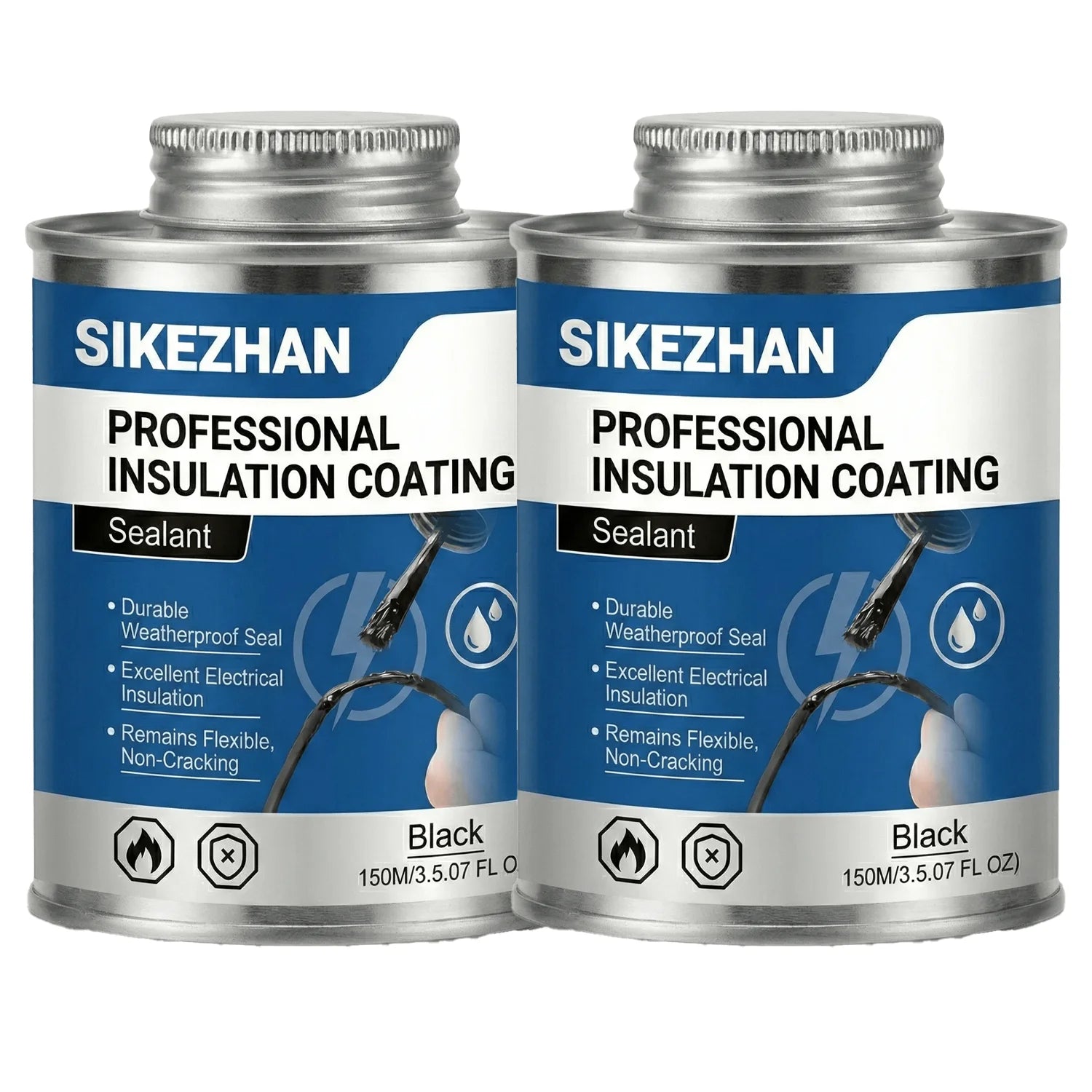 Liquid Electrical Tape Quick-Drying Wire Insulating Glue,Waterproof High-Temp Resistant Rubber for Outdoor Electrical Equipment