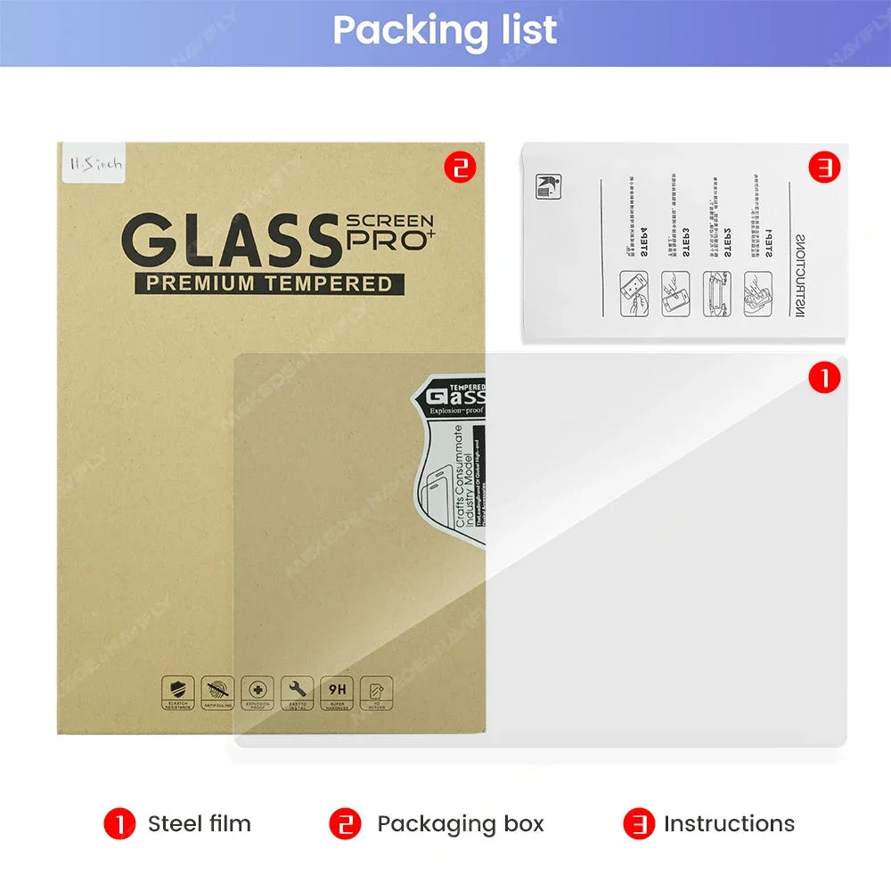 Protector Film Sticker for 11.5 / 13 Inch Car Radio Multimedia Video Player Navigation GPS Display LCD Screen Glass Protective