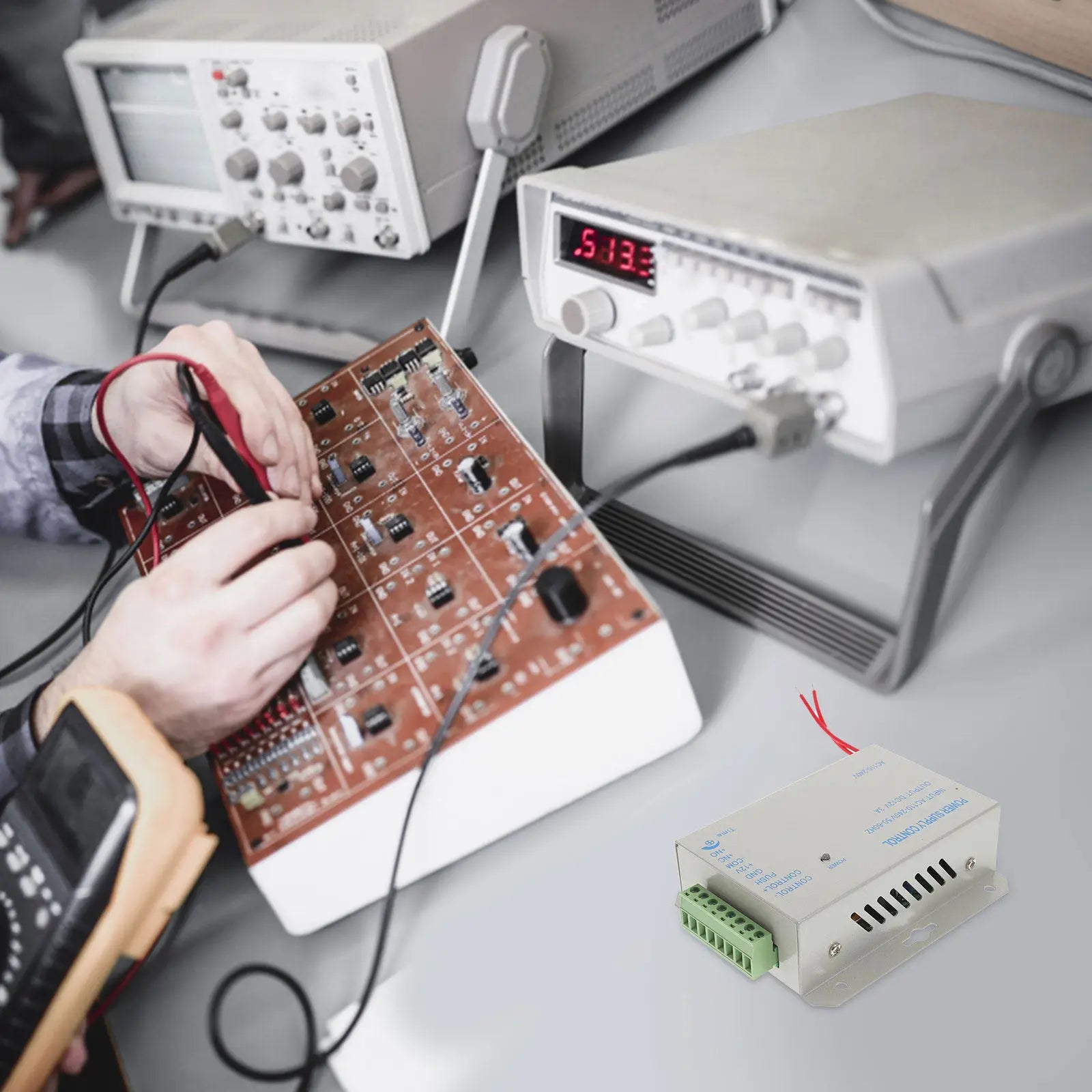 Access Control Power Controller 12V Voltage Electric Lock Supply Door System Overload Protection Short Circuit Auto