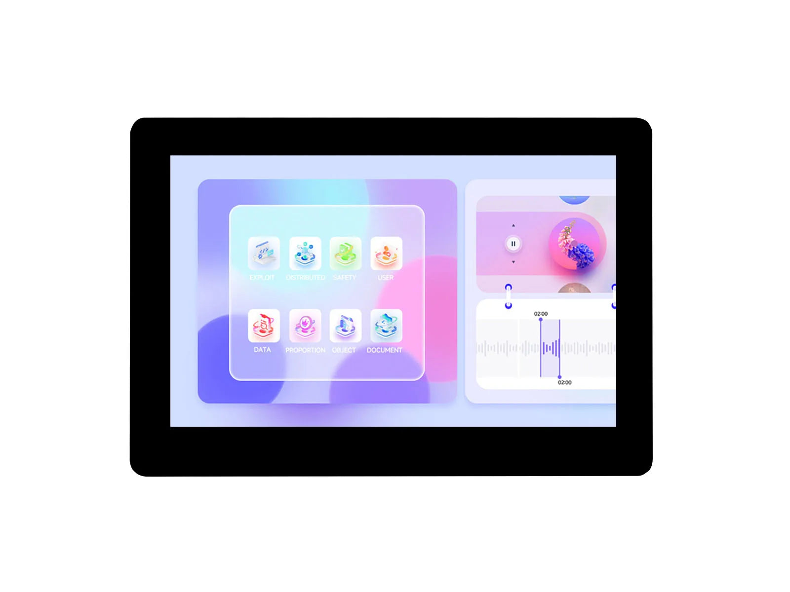 Waveshare ESP32-S3 5-inch Capacitive Touch Display Development Board, 5-Point, 32-Bit LX7 Dual-Core Processor, ESP32 with Display