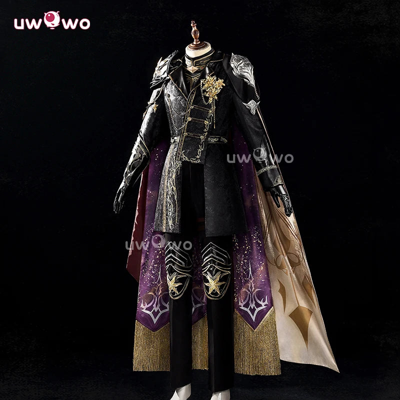 UWOWO Collab Series:Game Love and Deepspace Xavier King of Darknight Cosplay Costume S-2XL Halloween Costume