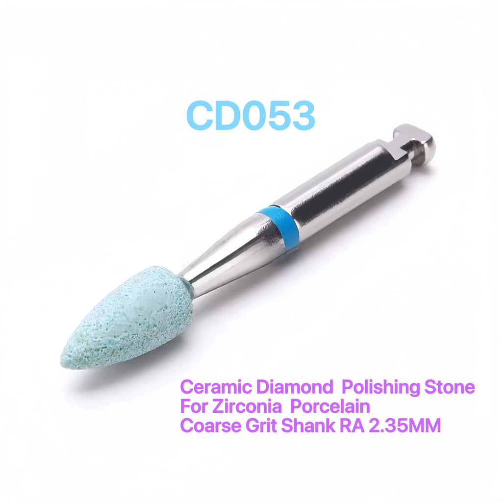 1 Pcs/6 Pcs RA Shaft Ceramic Diamond Grinding Heads, Suitable for Grinding and Polishing Metal, Ceramic and Other Materials