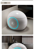 MYN Integrated Future Egg-shaped Music Smart Toilet Waterproof Voice Control Remote Floor Mounted Ceramic 3-Year Warranty P-trap
