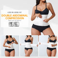 New Adjustable Waist Trainer for Women, Double-Belt Neoprene Corset with Zipper, Workout Cincher for Tummy Control & Back Support