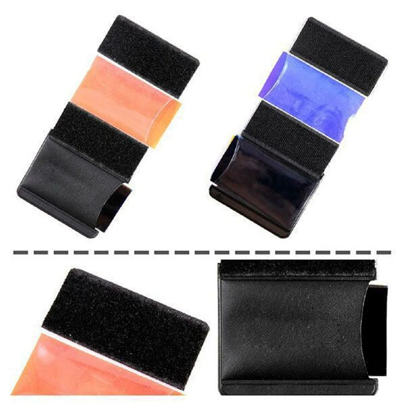 12 Colors/Set Flash Speedlite Color Filters Cards For Canon/ Nikon Camera Photographic Gels Filter Flash Speedlight