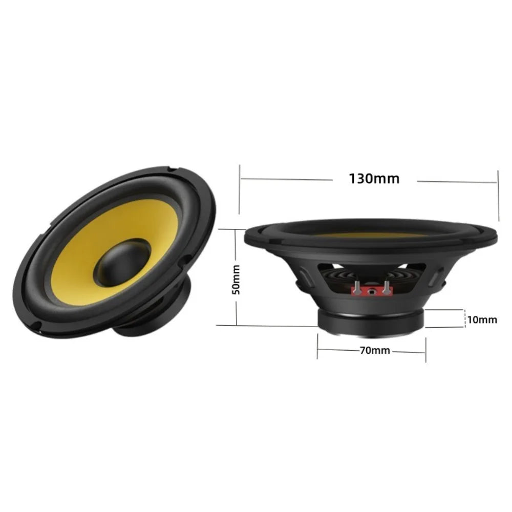 5/6/8/10 Inch Car Bass Speaker HiFi Music Full Range Frequency DIY Car Subwoofer High-volume Universal Audio Speakers