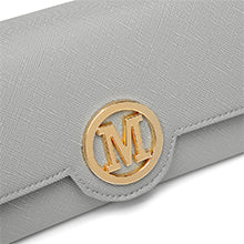 Miss Lulu WOMEN'S purse Long Wallet with zipper PU leather Card hand fan keys Holder Phone Case