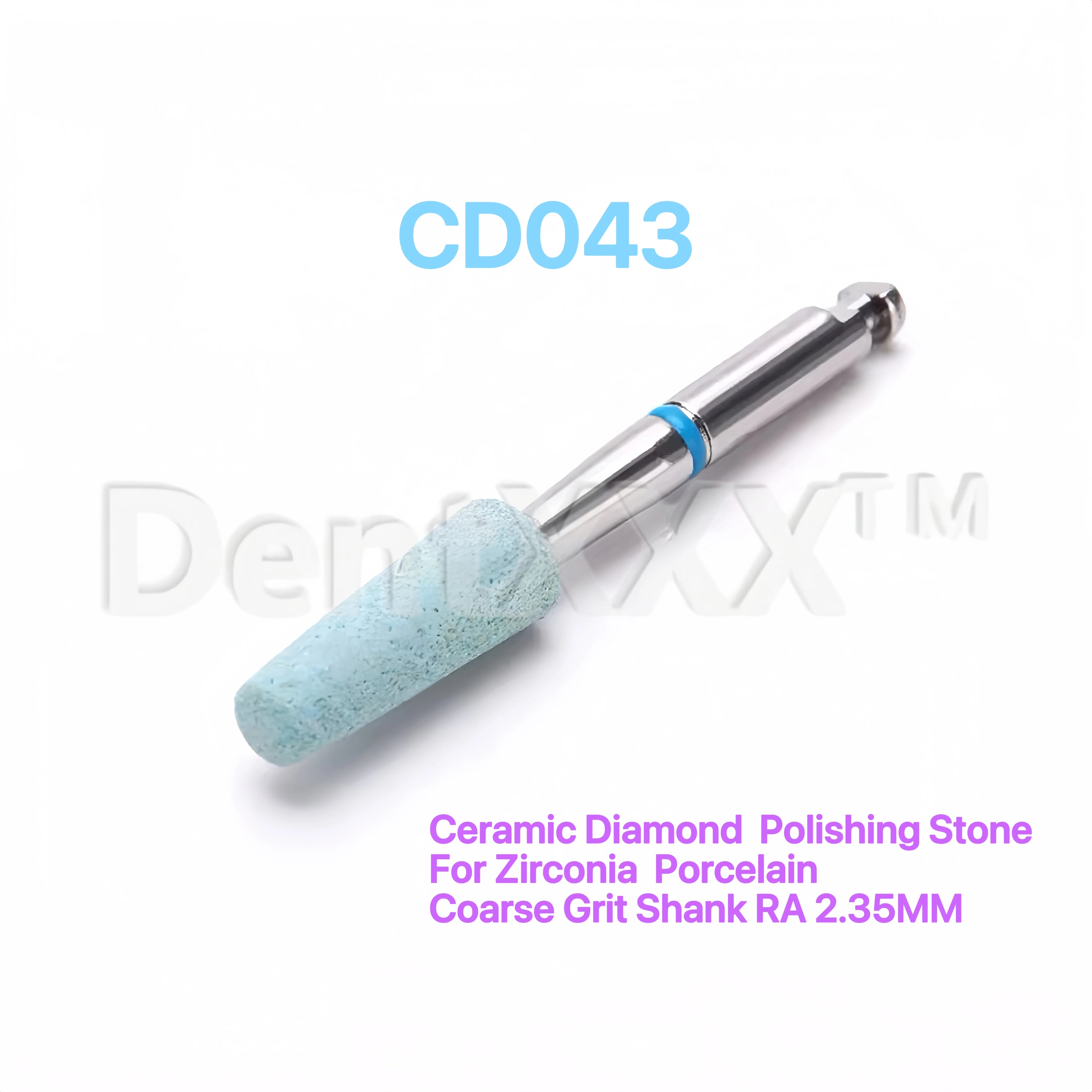 1 Pcs/6 Pcs RA Shaft Ceramic Diamond Grinding Heads, Suitable for Grinding and Polishing Metal, Ceramic and Other Materials