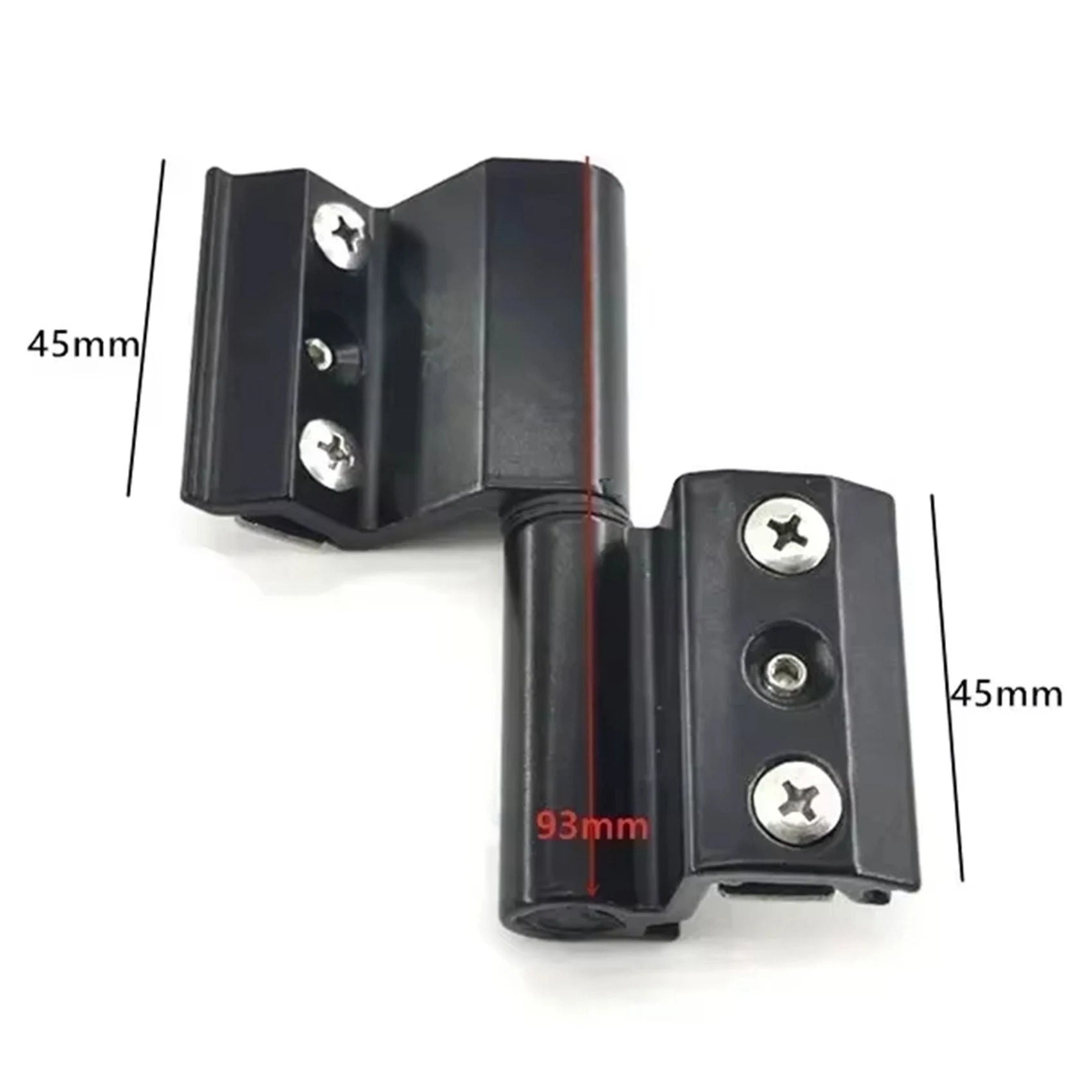 【LAST CHANCE】2X High-Quality Insulated Broken Bridge Folding Hinge Aluminum Alloy Door And Window Hinge Furniture Hardware Acces