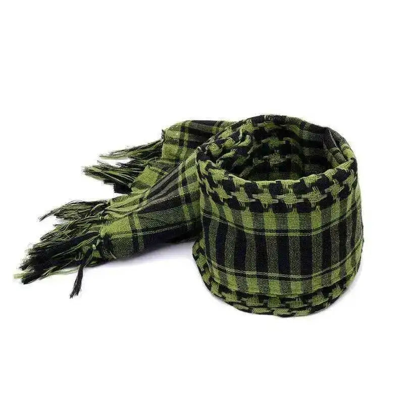 Arafat Arabic Scarf Shawl Handsome Keffiyeh Kafiya Lightweight Military Shemagh Palestine Man Stripe Scarf With Tassels Soft Warm