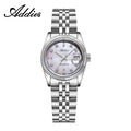 ADDIES 585 Quartz Women's Watches Sapphire Glass 5Bar Waterproof 316L Stainless Steel Diving Fashion Luxury Wristwatch For Woman