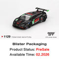 PreSale MINIGT 1129 1:64 Lamborghini Huracan GT3 EVO2 #45 DEX Imaging 2024 IMSA Daytona 24 Hrs Diecast Car Model Collection Toys