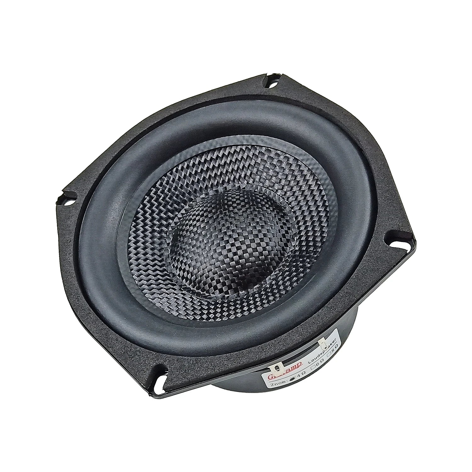 1pc GHXAMP 5.25 Inch 133mm Square Fiberglass Subwoofer Speaker Home Theater PC Car Audio Upgrade High-power HIFI Sound 4OHM