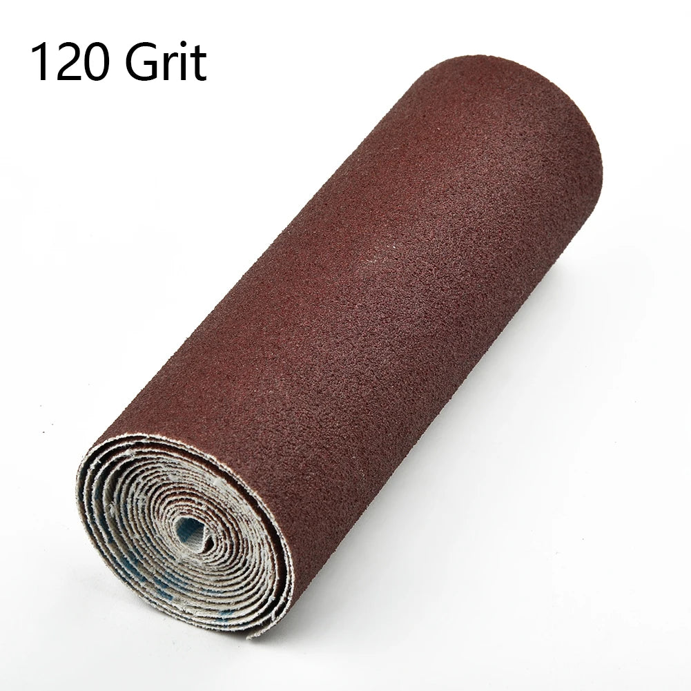 1Roll 1M Sandpaper Emery Cloth 100mm Width 80/120/180/240/320/600 Grit Polishing Sandpaper For Woodcarving Root Carving