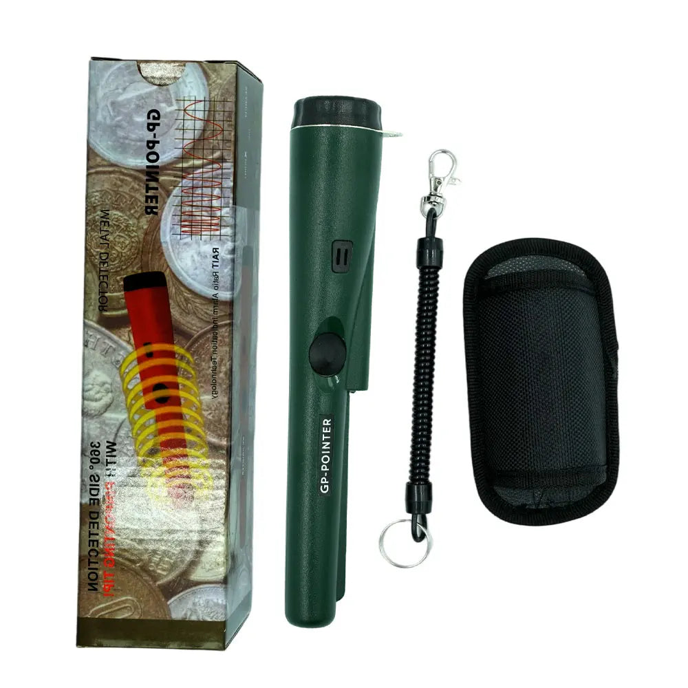 GP-Pointer Metal Detector with High Sensitivity Waterproof Design for Precise Gold, Silver, Coin Locating and Treasure Hunting