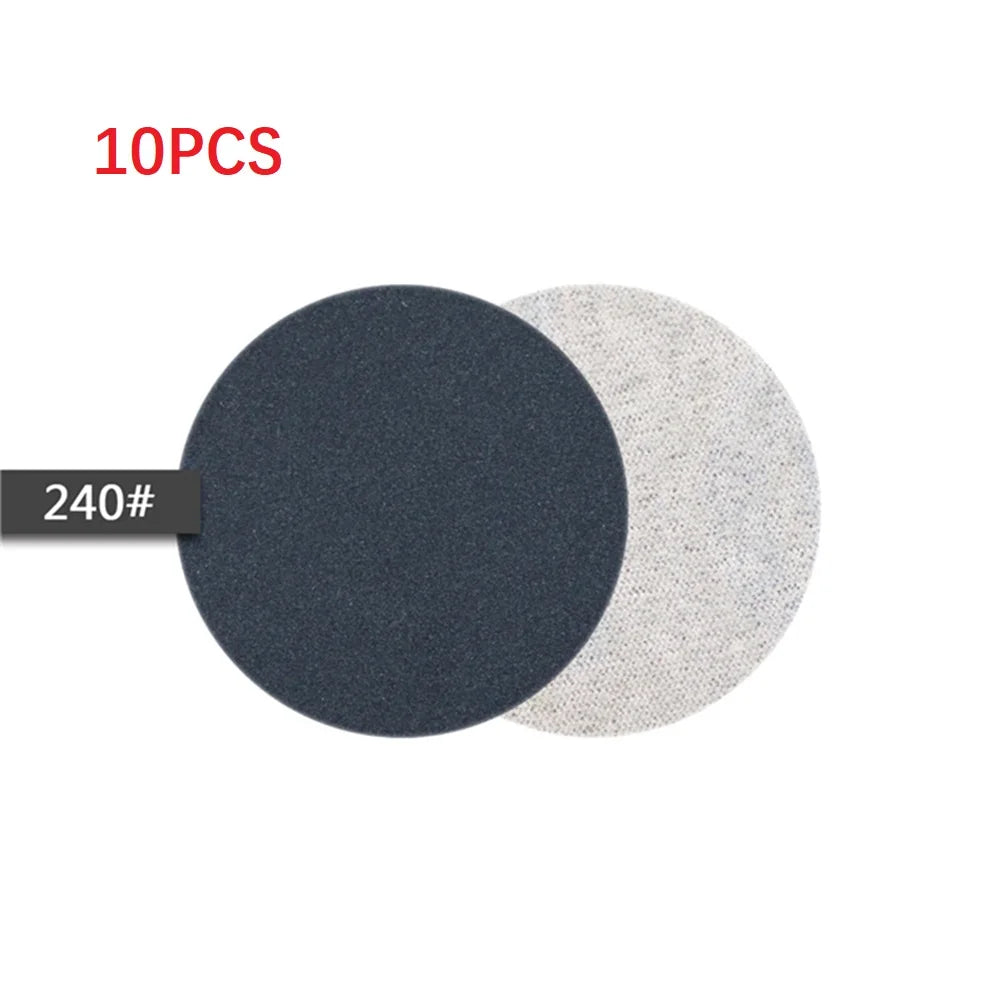 10Pcs 3inch Silicon Carbide Sanding Discs 75mm Wet And Dry Sanding Sandpaper 240-10000 Grit Automotive Grinding Polishing Tools