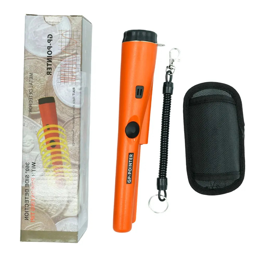 GP-Pointer Metal Detector with High Sensitivity Waterproof Design for Precise Gold, Silver, Coin Locating and Treasure Hunting