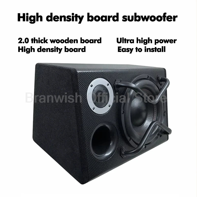 Car Audio Subwoofer 10 Inch Active 4ohm Bluetooth 5.0 Powerful 200W Sound Box MP3/USB/SD For Cars Sound System