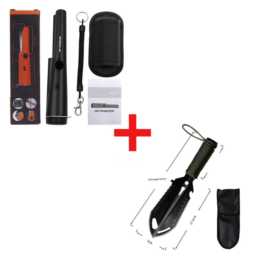 New High Quality Handheld Metal Detector GP-pointer Waterproof Positioning Rod Detecting With Bracelet LED Lights
