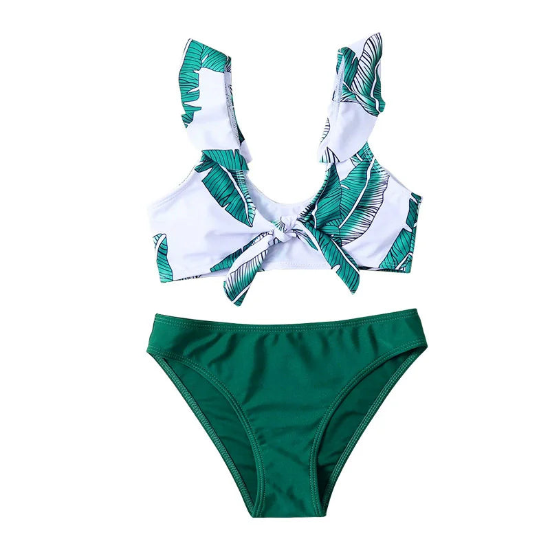 Girls' Child Swimsuit Summer Swimwear Beach Wear 130-160CM Bikini 2026