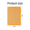 5/10pcs 5x7cm 7x9cm 9x15cm Universal PCB Board Yellow Single Sided PCB Printed Circuit Board for Arduino