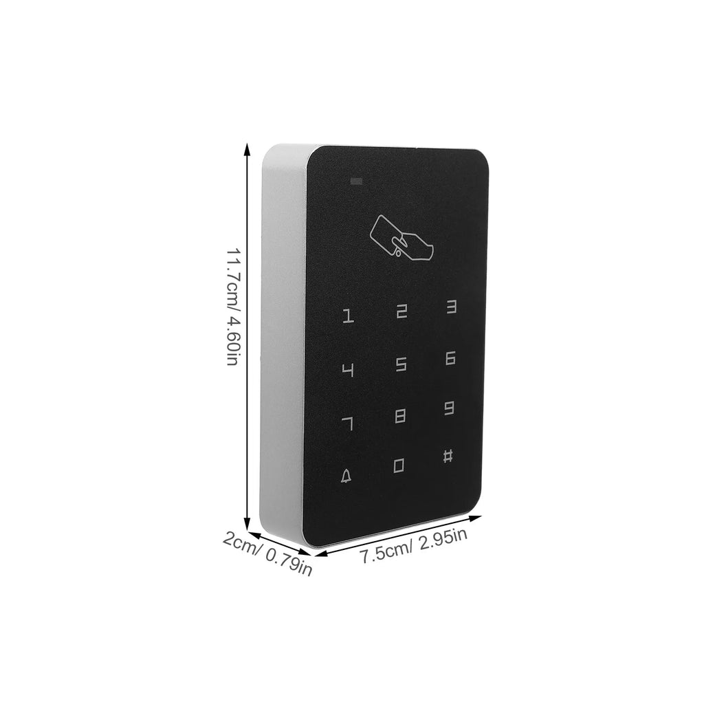 Smart Access Control System Keyless Door Lock With Touch Panel Keypad Card Reader For Gate Garage Entry Outdoor Electronic