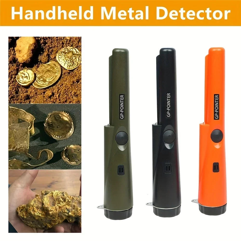 New High Quality Handheld Metal Detector GP-pointer Waterproof Positioning Rod Detecting With Bracelet LED Lights