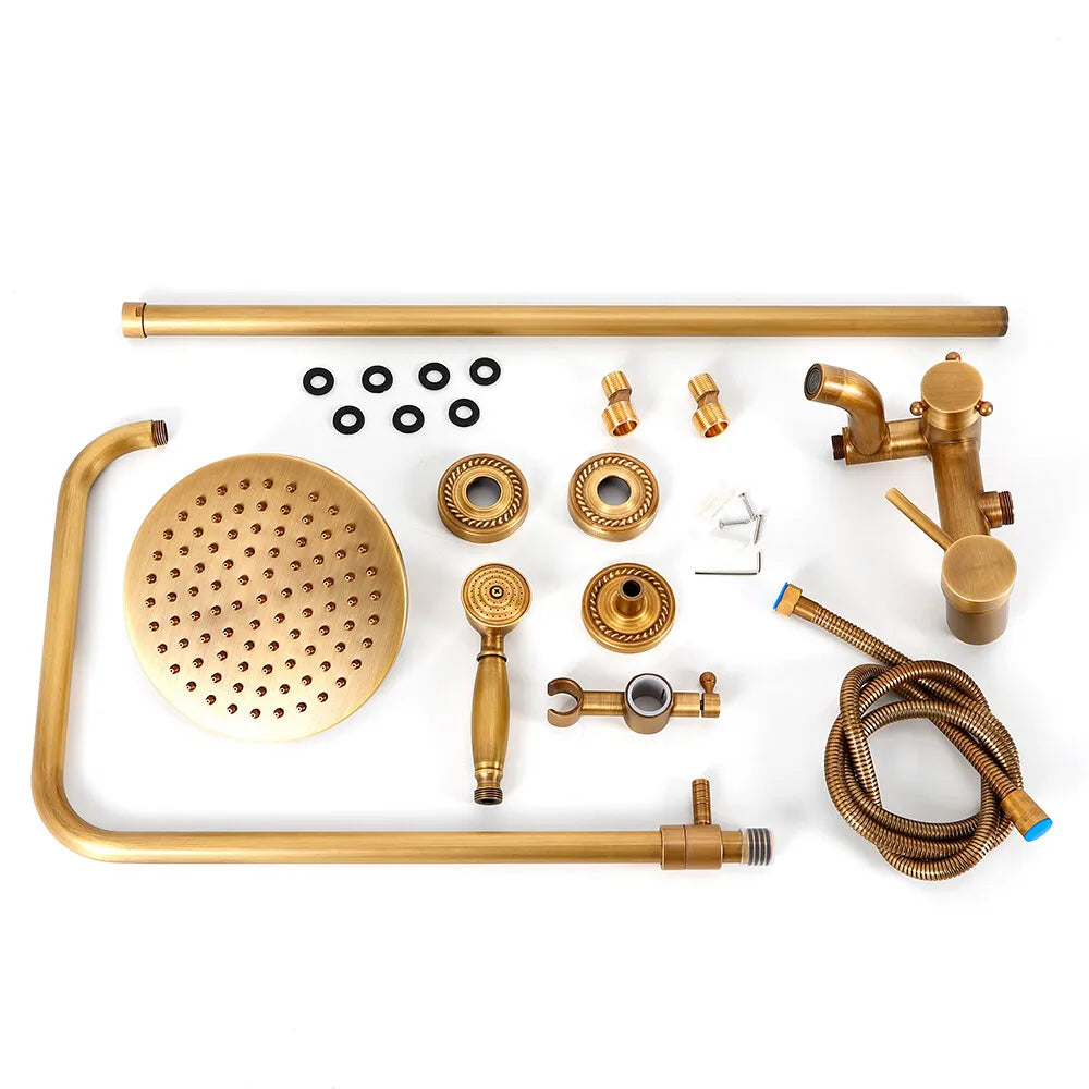 Praktisches Duschset Mit Höhenverstellbarem Hand-Spray-Halter (85-110cm), 1,5m/4,92ft Langem Schlauch (Maximale Flexibilität)