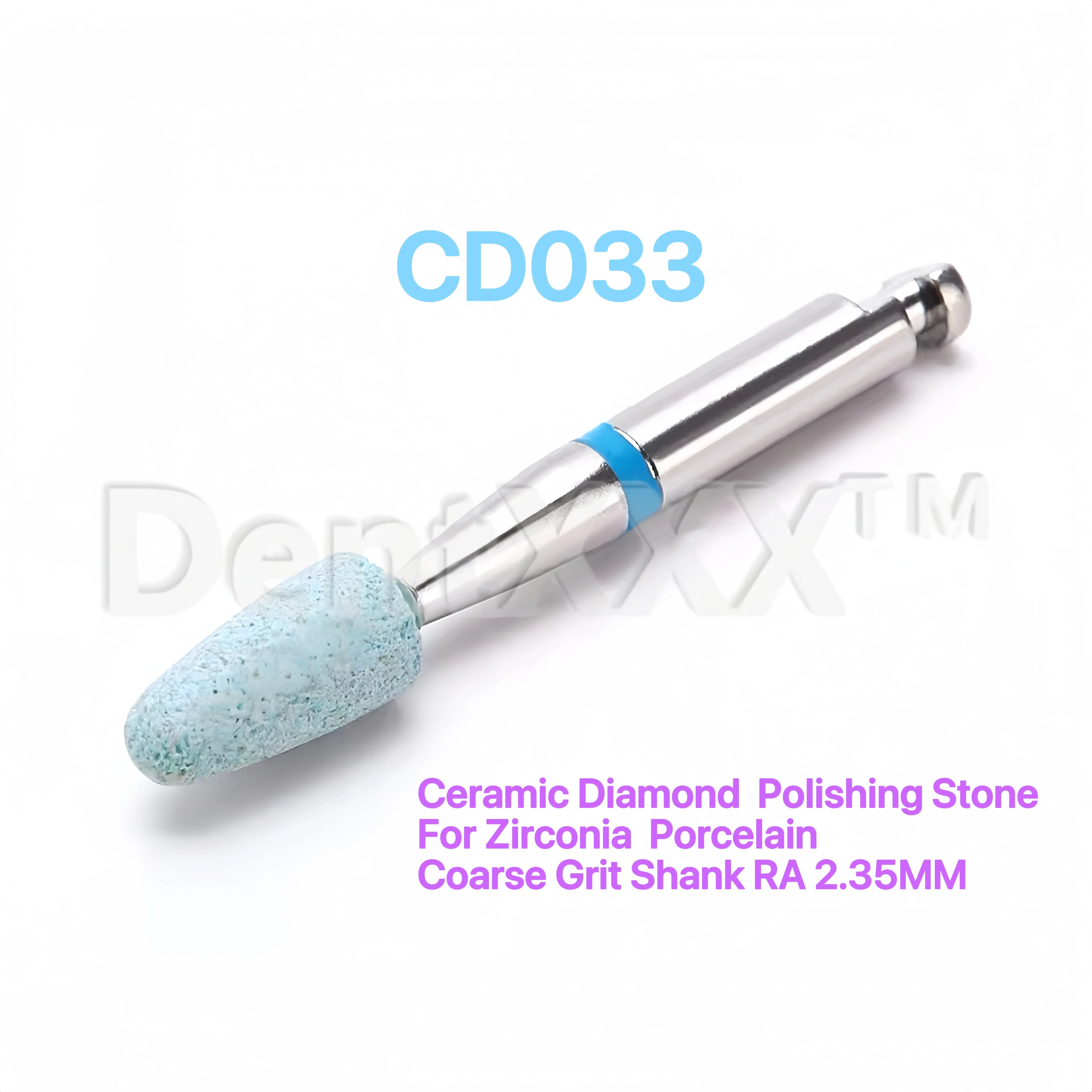 1 Pcs/6 Pcs RA Shaft Ceramic Diamond Grinding Heads, Suitable for Grinding and Polishing Metal, Ceramic and Other Materials