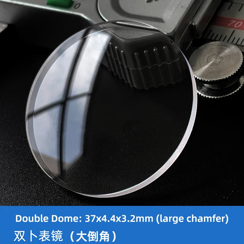 33mm 37mm 40mm Pot Cover Glass For Panerai Glass Sapphire Watch Mirror Mask Glass Convex Accessories Double Dome Glass Lens
