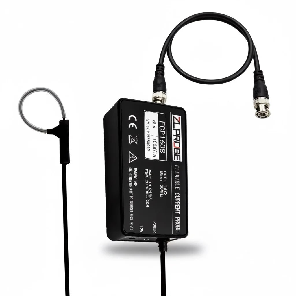 Rogowski Coil AC Current Probe FCP1608 Series High Precision Oscilloscopes Current Probe Bandwidth 30MHz