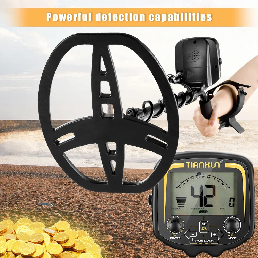 Professional Tianxun TX-850 Metal Detector Underground Depth water proof Scanner Gold Detector Treasure Hunter