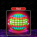Flying ball, automatic spinning ball, dazzling LED lights, magic levitation, fan, UFO flying machine, toy, gift, game, sports ball