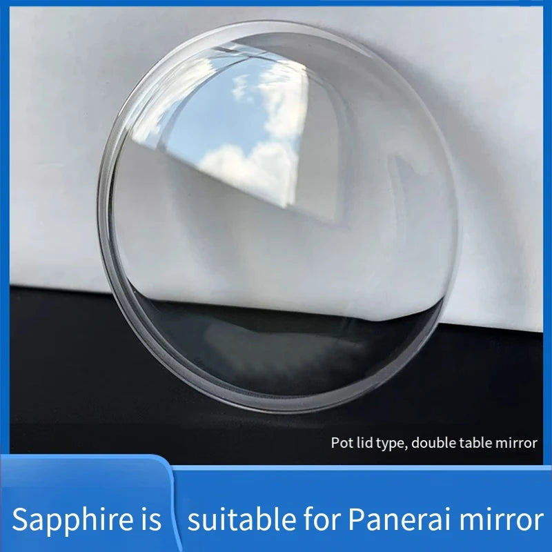33mm 37mm 40mm Pot Cover Glass For Panerai Glass Sapphire Watch Mirror Mask Glass Convex Accessories Double Dome Glass Lens