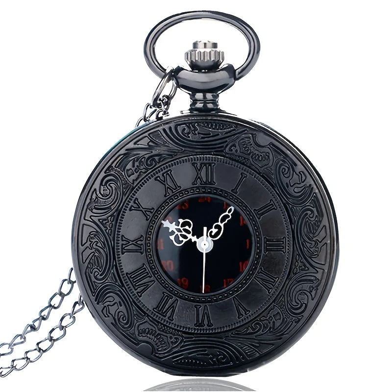 1PC Surprise Mystery Watch Blind Box-Fashion Vintage Men's Quartz Pocket Watch Random Holiday Watch Box Gift for Men Women