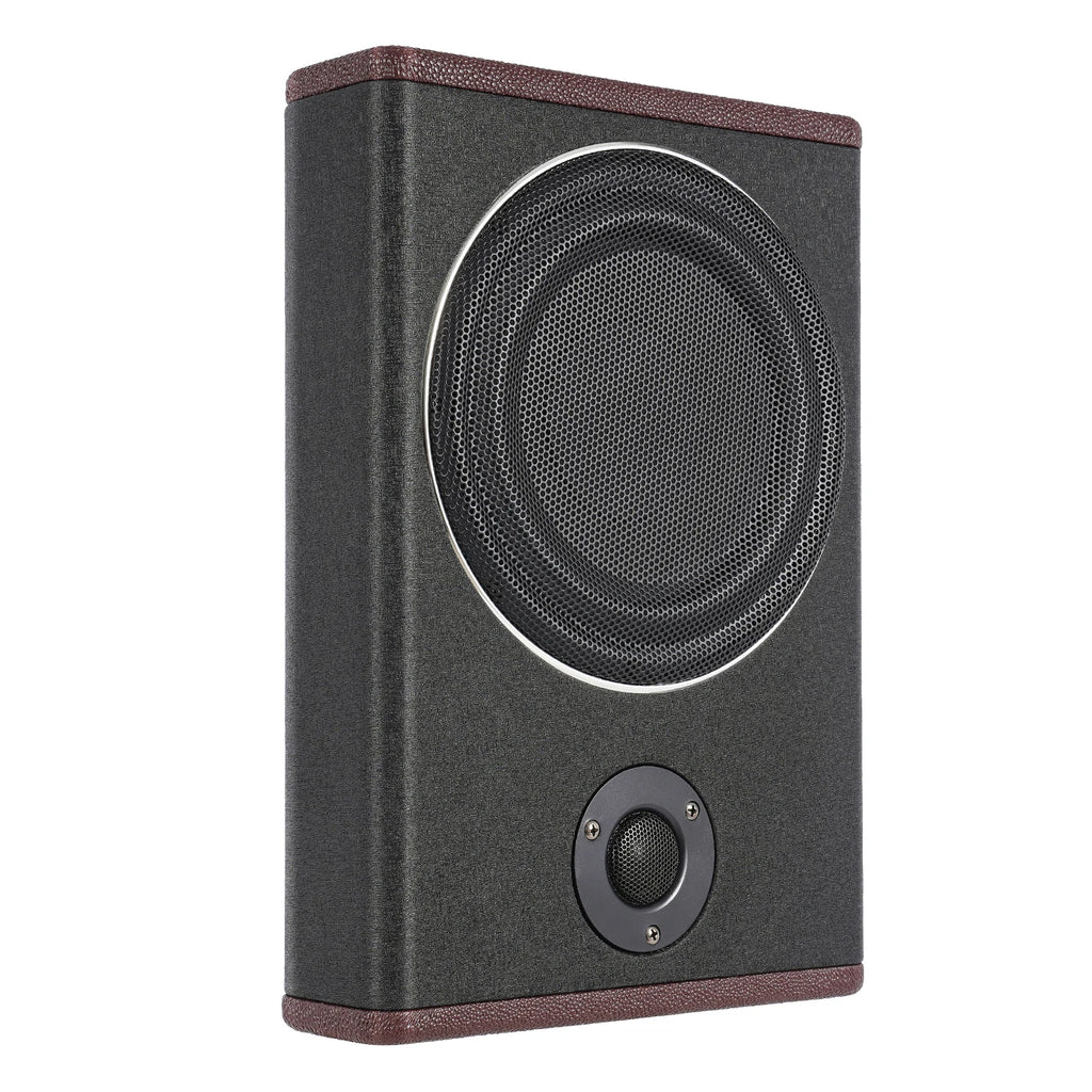 8 Inch 600W Underseat Car Audio Ultra Slim Compact Active Subwoofer System Loud Sound Audio Active Bass Box