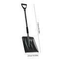 Portable Survival Shovel Large Capacity Telescopic Ice Shovel Detachable Rotating Snow Removal Shovel for Home Garden Camping