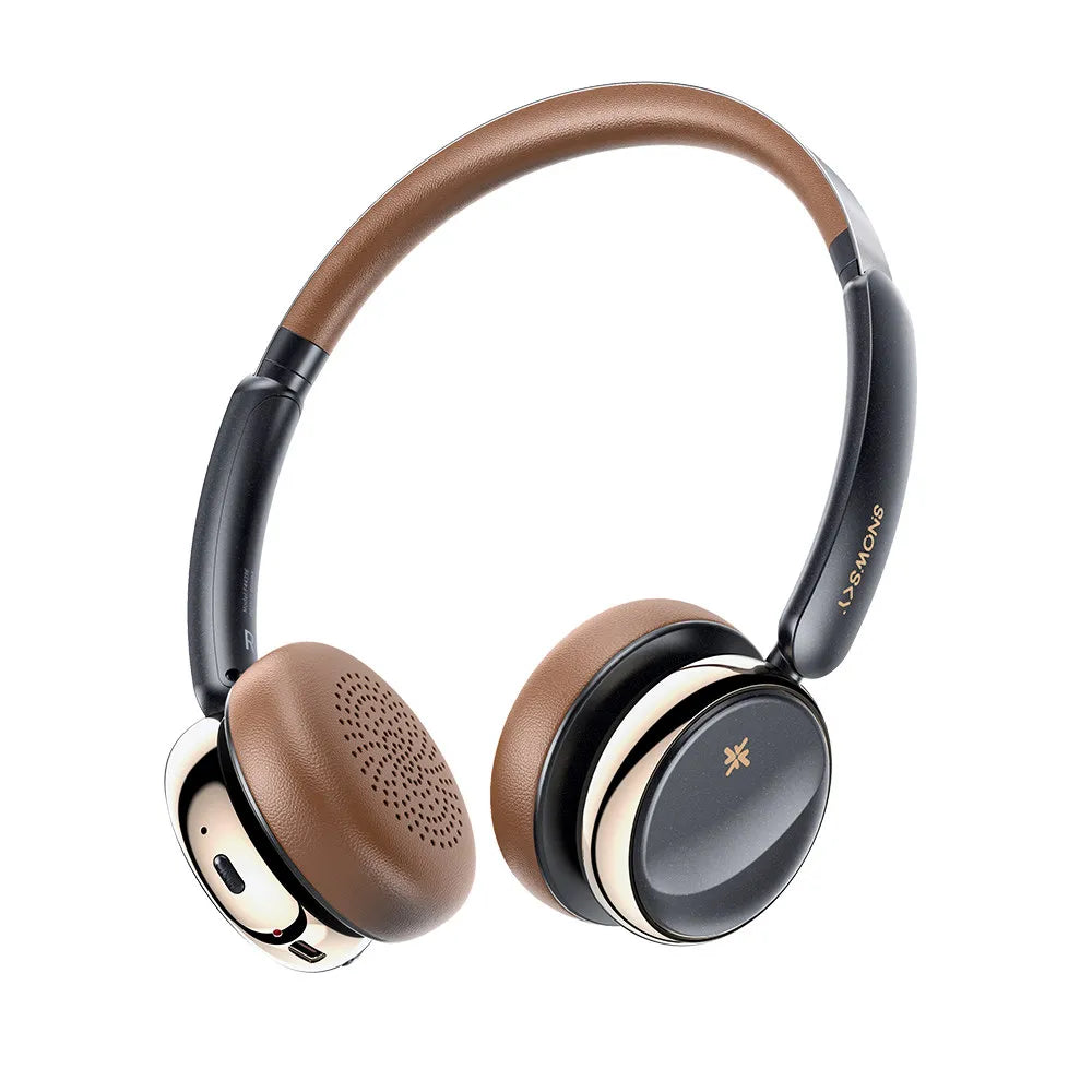 FiiO SnowSky Anytime Headphones On-Ear ANC Bluetooth Headphone Long Battery Life Low Delay Retro Wireless Earphones