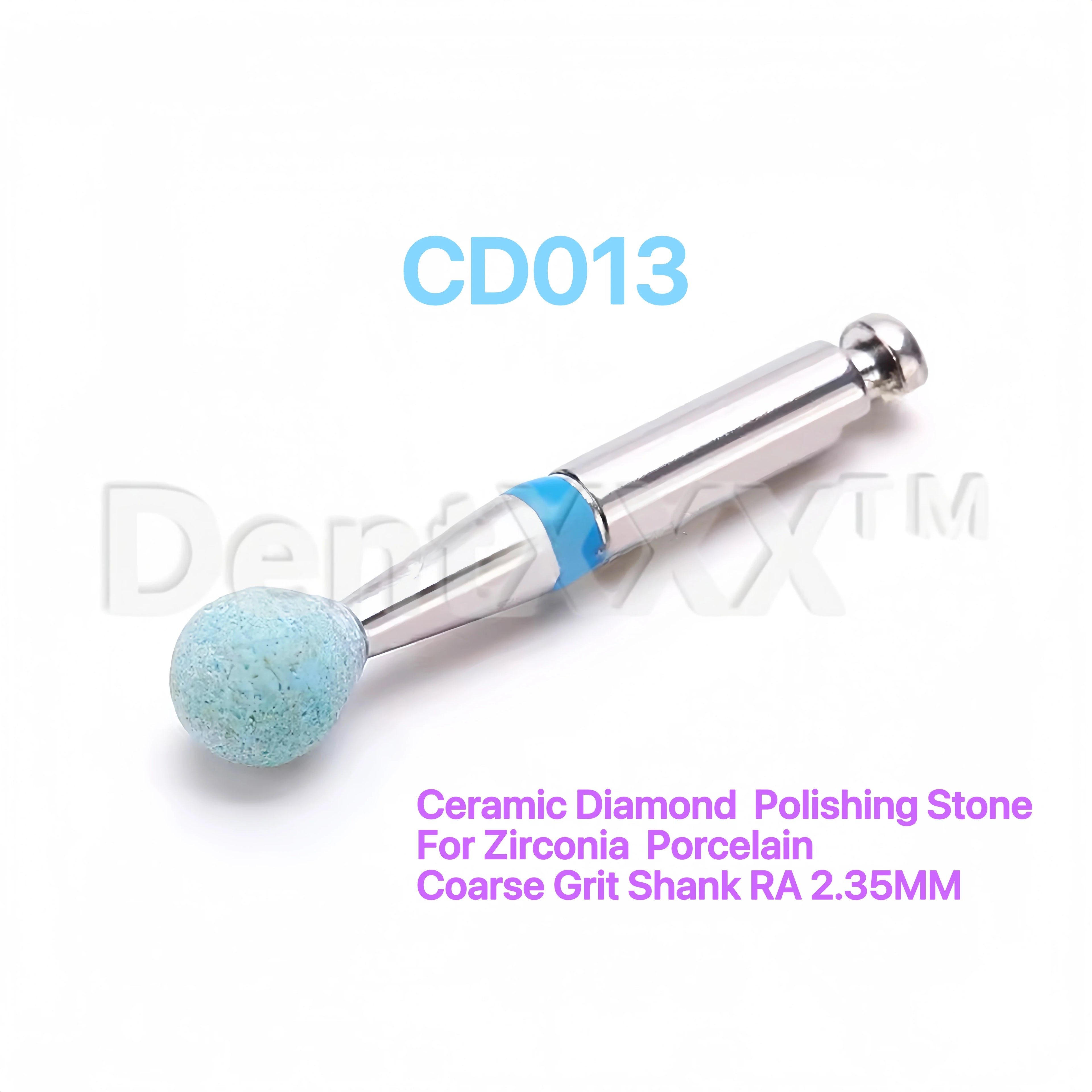 1 Pcs/6 Pcs RA Shaft Ceramic Diamond Grinding Heads, Suitable for Grinding and Polishing Metal, Ceramic and Other Materials