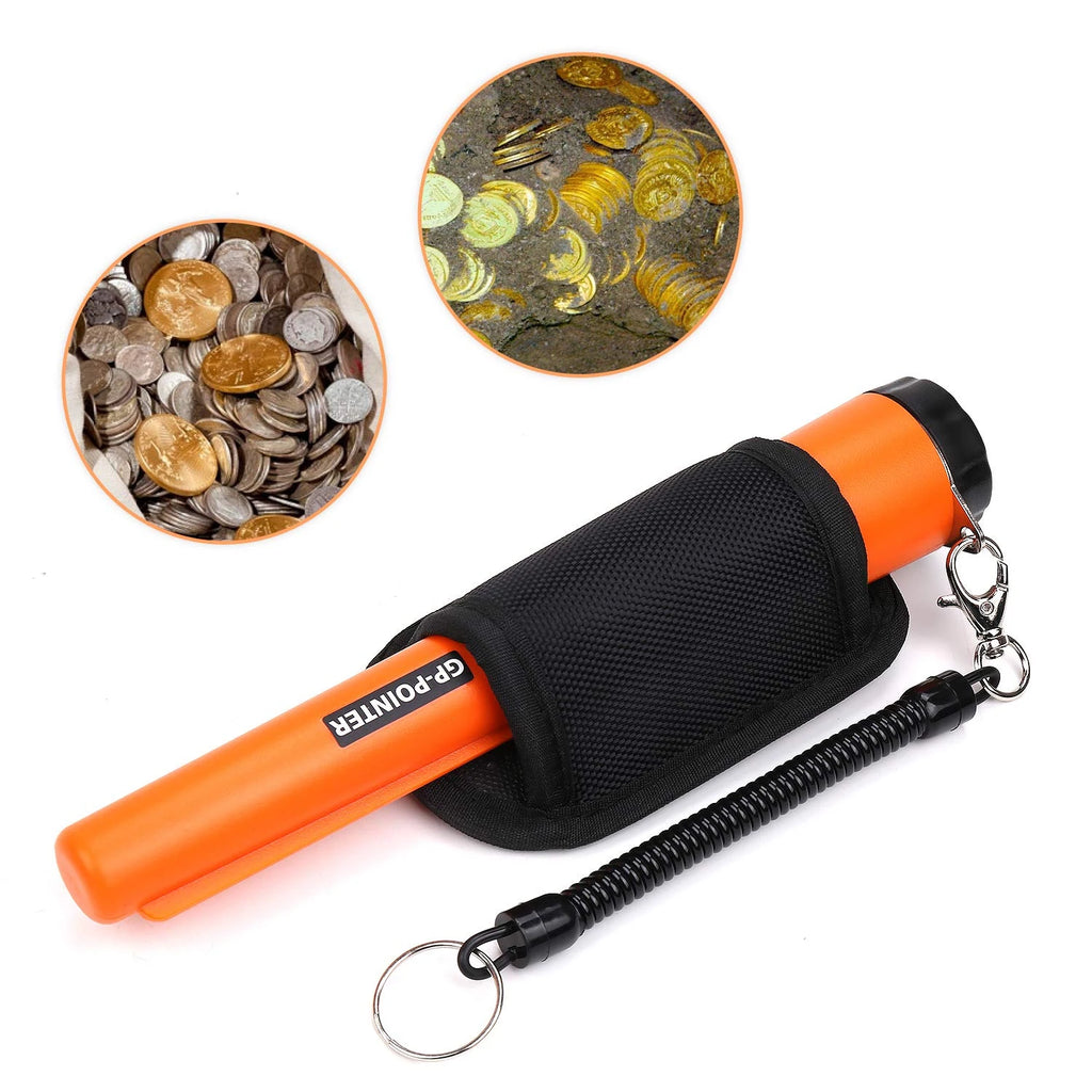 Professional Metal Detector Pinpointer Waterproof Handheld Metal Detector for Metal Coins Gold