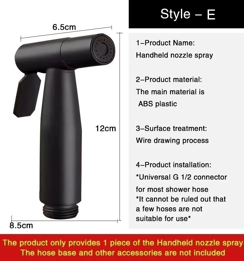 Bathroom Toilet Faucet Extension Hose External Bidet Sprayer Pressurized Water Pipe Flush Extension for Toilet