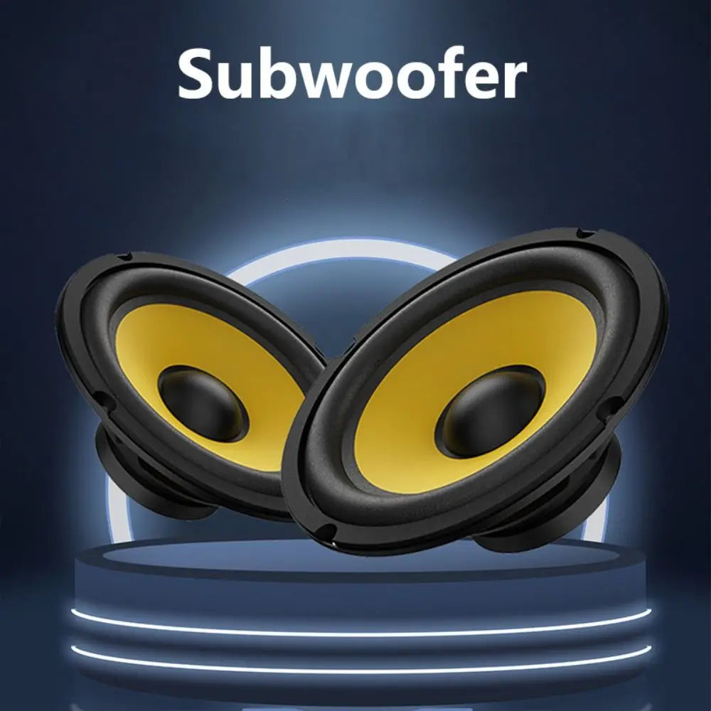 5/6/8/10 Inch Car Bass Speaker HiFi Music Full Range Frequency Coaxial Subwoofer Audio Speakers Universal DIY Car Stereo Speaker