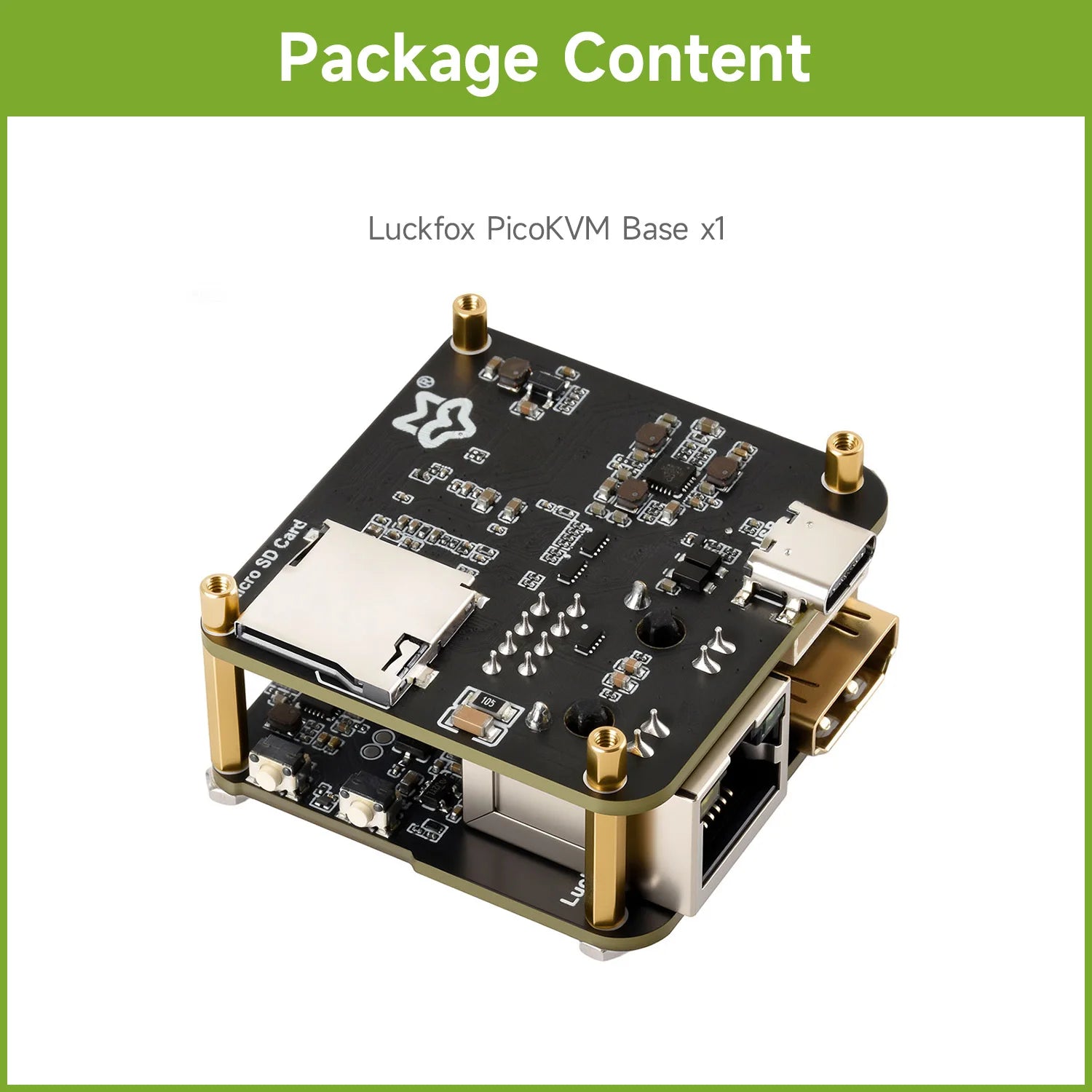 Waveshare Luckfox PicoKVM: Lightweight IP KVM, 1080p60 HDMI Input & HID Remote Management