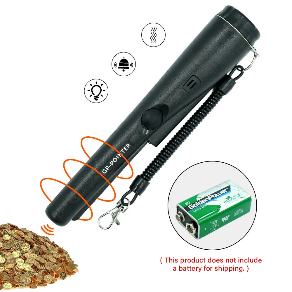 NEW Handheld Metal Detector Metal Pinpointing Rod Detector GP-pointer Waterproof Metal Gold Detector Tester For Coin Gold