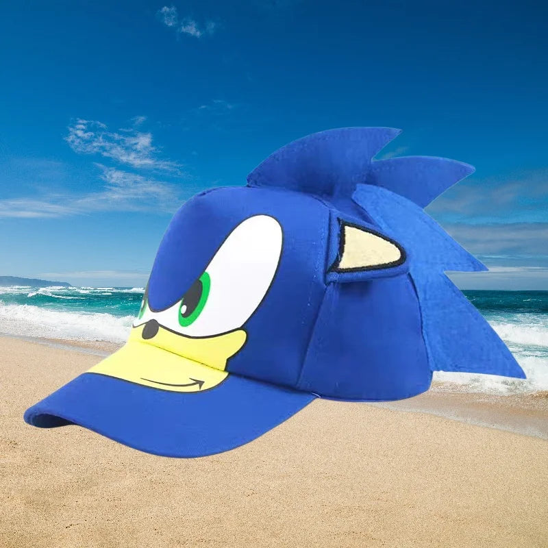 Children's Adjustable Hat, Cute Anime Supersonic Cartoon 3-7 Years Boys Girls Sun Hat Baseball Hat 52-54CM Charming Casual Hat