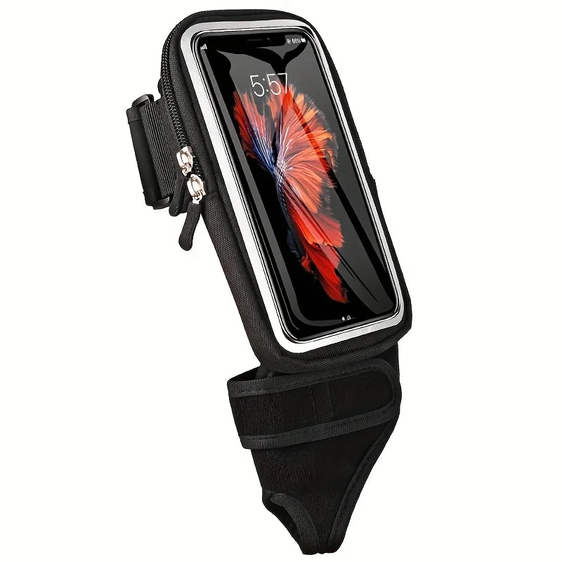 HAISSKY Touch Screen Running Bags For iPhone 17 16 15 14 13 Pro Max 16 Plus 17Air 16E Xiaomi Samsung Cycling Fitness Wrist Pouch